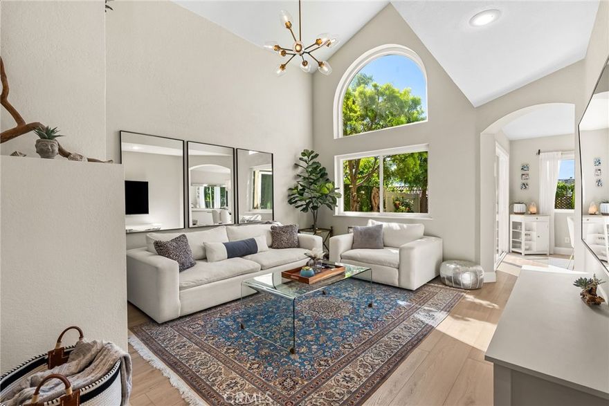 Get ready to step into a home that simply feels good. Experience resort-style living in this beautifully updated 3 bed, 2.5 bath end-unit condo, nestled in one of Laguna Niguel’s most desirable coastal communities. Enjoy ocean breezes and natural light in every room, with fresh paint, upgraded baseboards, new light fixtures, and luxury vinyl flooring throughout. The remodeled kitchen and master bath (by previous owners) shine with modern elegance, complemented by a gas fireplace, upgraded windows, and a new energy-efficient doggie door.

All appliances are under 2 years old except for the dishwasher. The attached garage features custom cabinetry lining both sides, plus two guest parking spaces conveniently located next to the unit. Step outside to a private patio with a tranquil fountain, perfect for relaxing.

The community offers a pool, hot tub, tennis and pickleball courts, and a scenic trail that winds along Monarch Beach Golf Course leading to Salt Creek Beach—just a 25-minute walk to the Ritz-Carlton and Waldorf Astoria. Only minutes to Laguna Beach and Dana Point Harbor. Upcoming community enhancements include new exterior lighting and fresh paint. Truly a turnkey home in a prime coastal location!

This is more than a home—it’s your peaceful coastal sanctuary where every detail supports a sense of calm, clarity, and connection.