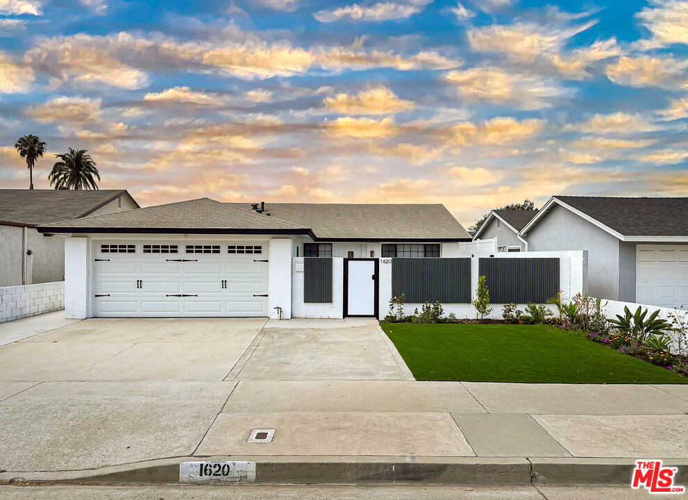 Located in the heart of Harbor City, 1620 Oakhorne Dr is a beautifully updated 4-bedroom, 3-bathroom home situated on a peaceful residential street. Inside, the home is filled with natural light, creating a bright and inviting atmosphere throughout. The open layout features updated flooring, fresh paint, and a modern kitchen with sleek white cabinetry that adds a crisp, contemporary touch. The bathrooms have been refreshed with a clean, modern style, offering a spa-like feel in every space. The generously sized primary suite includes two sliding door closets and its own private, updated bathroom. The flexible floor plan is perfect for families, guests, or working from home. A spacious two-car garage provides ample storage and parking. As an added bonus, the home can be sold fully furnished with pieces thoughtfully selected to complement the design. A turnkey opportunity in a central South Bay location close to shopping, schools, and freeway access!