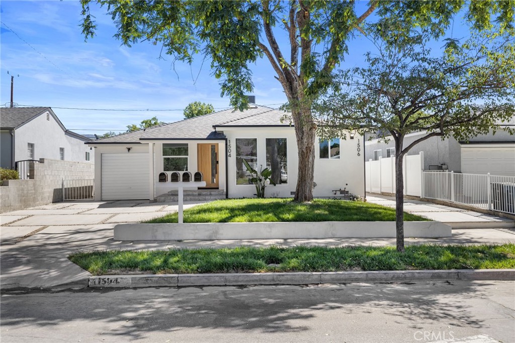 On a quiet street in Burbank, we are unveiling this brand new SB9 construction project, which makes a monumental leap forward in urban development. Designed with a blend of innovative architecture, sustainability and efficient use of space, this structure exemplifies the evolving needs of the community. Where traditional homes meets contemporary style, a once dated front house has been redesigned and paired with three newly constructed units. The redesigned front house with its charming front porch, features 3 bedrooms and 1 3/4 baths, an open living space with high ceilings and a custom kitchen with stainless steel appliances and an eating area on the quartz topped island. There is also a laundry closet with a stackable washer and dryer. The one bedroom unit features 10 ft ceilings and is attached to the back of the front house but has separate entrance. It features a full bath, a laundry closet, and custom kitchen cabinetry with quartz stone counters. The back two story structure consists of two new identical 2 bedroom, 2 bath units The ten foot ceilings are featured throughout with an abundance of kitchen cabinetry and quartz counters. The upstairs unit offers lots of natural light and some views as well as outdoor living with a generous sized balcony. The downstairs unit has a private patio which would be ideal for entertaining. These two units are newly built and therefore have completely paid for solar panels. All units feature tankless water heaters and there is a long driveway for cars. There is also an attached single car garage. This new development provides an ideal combination of classic charm, advanced design and multi-generational living potential. This makes it a perfect addition to a real estate portfolio. Projected rental income on these units could potentially be $14,000 a month.
