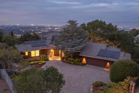 Photo of 16353 Aztec Ridge Drive, Los Gatos, CA 95030 (MLS # ML82042364)