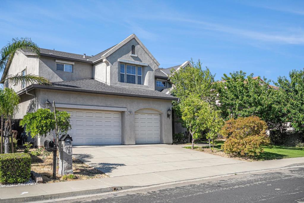 Rarely does a home like this come up for sale! Wake up to sunshine streaming through soaring windows, unwind by the fire in your private suite, and host summer barbecues under the shade of your own fruit trees. Built in 2003 and loved by just one owner, this 5BR/5BA, 4,254 sq. ft. two-story is made for living, working, and entertaining in quiet Black Diamond Estates. No HOA! Step into a marble-tiled entry and a living room that soars with high ceilings, sun-filled windows, and rich hardwood floors. The chefs kitchen features a Wolf range, double ovens, island with sink, walk-in pantry, double sink looking out a window that makes doing the dishes almost enjoyable. Upstairs, you will find 3BR/3BA, including a primary suite that feels like a private haven with its balcony views, spa-style bath, and a fireplace. Downstairs offers 2BR/2BA ideal for guests, in-laws, or a home office plus a laundry room with side-yard access. A built-in intercom, and pre-wired surround sound for movie nights or music, 2 fireplaces, and a 3-car garage is ready for your cars, tools, and weekend projects. Out back, lush landscaping with mature shade and fruit trees great space for gardening and gatherings. All just moments from parks, golf, schools, Costco, BART, and freeways.