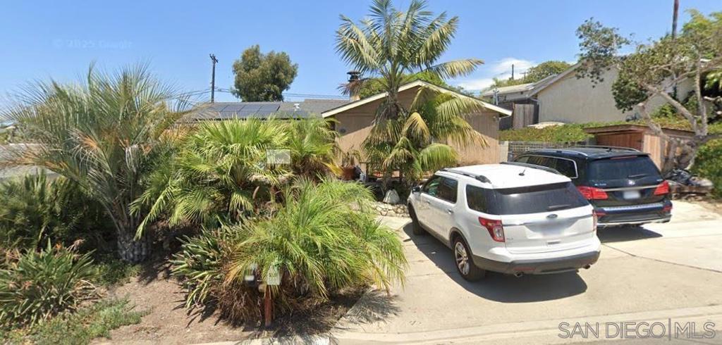Rare Cardiff find with detached backyard 1BD/1BA ADU—perfect for guests, income, or extended living! Owned Solar. This stylishly updated single-level home offers 3 bedrooms, 2 baths, fresh interior paint, new flooring in key areas, and a flexible layout filled with natural light and ocean breeze. Enjoy a well-appointed kitchen with granite counters, stainless steel appliances, and custom cabinetry. The former garage has been thoughtfully converted to expanded living space. Step into the spacious backyard and discover areas for entertaining, gardening, or relaxing under the coastal sky. Take in peek ocean views from the elevated front yard—ideal for a future deck or fire pit retreat. Just minutes from world-class beaches, top-rated schools, shops, and dining. An exceptional opportunity priced to sell! Rare Cardiff find with detached backyard 1BD/1BA ADU—perfect for guests, income, or extended living! This stylishly updated single-level home offers 3 bedrooms, 2 baths, fresh interior paint, new flooring in key areas, and a flexible layout filled with natural light and ocean breeze. Enjoy a well-appointed kitchen with granite counters, stainless steel appliances, and custom cabinetry. The former garage has been thoughtfully converted to expanded living space. Step into the spacious backyard and discover areas for entertaining, gardening, or relaxing under the coastal sky. Take in peek ocean views from the elevated front yard—ideal for a future deck or fire pit retreat. Just minutes from world-class beaches, top-rated schools, shops, and dining. An exceptional opportunity priced to sell!