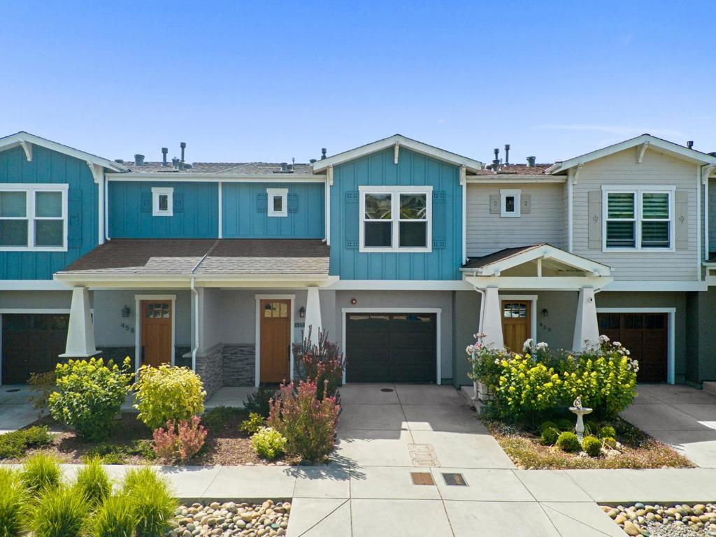 Are you looking for a fresh, stylish home that provides a low maintenance and relaxing lifestyle? Look no further than this contemporary townhome found in the trendy community of Aptos Village. Constructed in 2018, this nearly new townhome is 1,591 sqft with 3 spacious bedrooms, 2 1/2 baths and a 1-car garage. Ideally located between the redwoods and the sea. Outdoor enthusiasts will enjoy hiking, biking and jogging the trails of Nisene Marks State Park. Beach lovers can pick their spot in the sand. 3 beaches are nearby to choose from, Rio Del Mar, Seacliff and Seascape . Walking & biking are the primary modes of transportation for Aptos Village. Home to award winning Mentone restaurant, New Leaf Market, Aptos BBQ, Parrish Pub, Penny Ice Creamery ,Cat and Cloud Coffee Shop, Cantine Wine Pub, Bettys Burgers & much more. Perfectly located for primary or second home owners. Don't miss this gem!