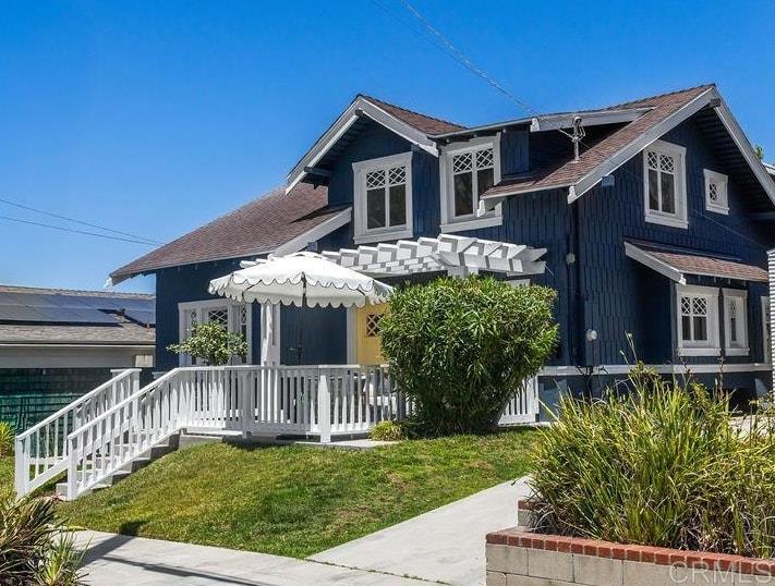 This North Mission Hills Shingle Craftsman has been lovingly brought back to life. Believed to be built by Master Builder Joel Brown around 1912, this 4-bedroom, 2-bath home blends preserved craftsmanship with modern livability and coastal comfort at the end of a historic cul de sac all just a couple of blocks from Fort Oak and Kettle & Stone. Every detail tells a story: the windows, box beam ceilings, and original built-ins all nod to its past, while the new kitchen and bathrooms and added closets meet today’s needs. The cheerful sunshine-yellow front door, inspired by a hidden historical paint layer, is both a welcome and a wink to its heritage. It’s a rare combination of charm, functionality, and location. Improvements are permitted, a rare find in this age of quick flips. Plus, a walk-in basement provides bonus space with future potential as an office or creative studio. This home is being offered through a private auction-style offer process that invites serious buyers to experience the home personally, review disclosures in advance, and participate in a clear, deadline-based path to offer. - Offers may be submitted at any time prior to the offer deadline - All offers are reviewed with care and confidentiality. - The seller will consider the strongest alignment in terms, readiness, and fit…not just price Offer Deadline: August 22 at 12 Noon For showings and the full buyer information package, contact the listing agent.