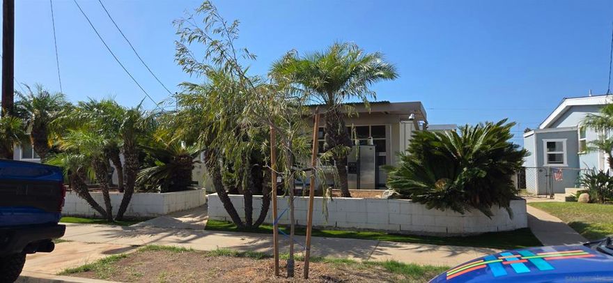 New photos added! Wonderful beach living in this detached 3 bedroom/2 bathroom home w/ over 1000 sq. ft. Recently remodeled with open concept kitchen, new appliances including dishwasher, breakfast bar and waterfall. Bathrooms remodeled with Italian porcelain tile floors and bath surrounds, floating vanities and led mirrors. Oversized primary suite w/ access to patio area. Ductless mini split a/c and heat! No carpet, all new tile or vinyl flooring! Full size stacked laundry(new LG machines!) Tropical landscaping in front yard with a large private fenced rear yard. Carport parking and 1 additional off street space. Close to beaches, shopping with easy freeway access. Pets upon approval. Available 9/15/2025. Water, trash & gardener included.