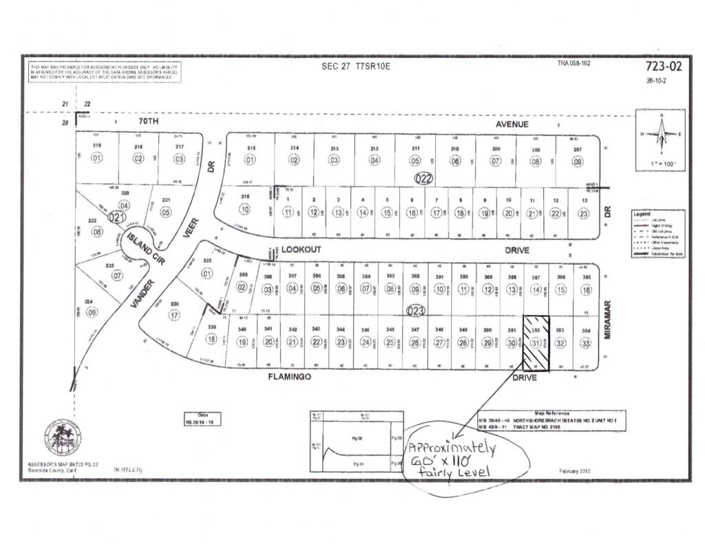 As you pull up to this lot you will know you are at home. Approximately 60' x 110', fairly level and close to the North Shore Community Park.