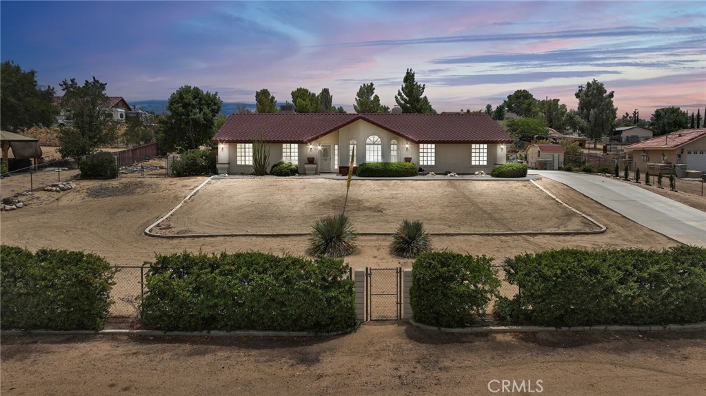 18441 Verano St, Hesperia, CA 92345
4 Beds | 2 Baths | 1.07 Acres | Zoned for Horses
This well-maintained (we have the receipts!) 4-bedroom, 2-bath home offers comfort, space, and all on 1.07 acres of land — and it’s zoned for horses!
Inside, you’ll find a layout ideal for both daily living and entertaining. Outside, you will enjoy the freedom of a large lot with plenty of room for RVs, off-road toys, animals, gardens, or future additions.
Enjoy a quiet, peaceful neighborhood with the convenience of being close to everything — just minutes from Victor Valley College, the Mojave Riverwalk, shopping, restaurants, and entertainment. Outdoor lovers will appreciate the proximity to Hesperia Golf Course and Spring Valley Lake Golf Course (both just 10 minutes away), and Big Bear Lake is only a 45-minute drive for quick mountain getaways.
This is your opportunity to own a versatile, well-located property with space to grow and breathe. Come see what life could look like on Verano Street!