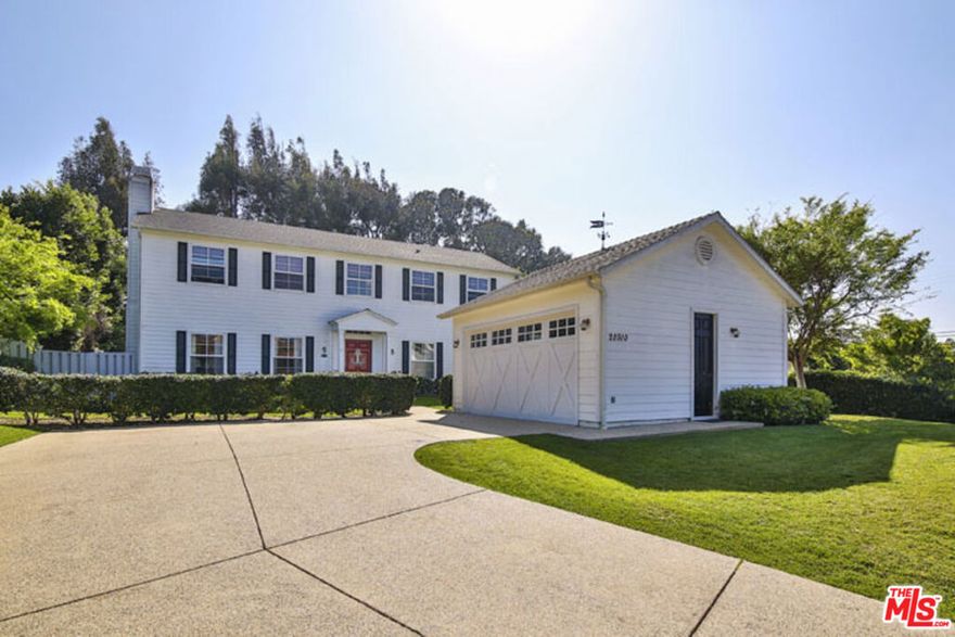 Enjoy the best of Malibu in this warm and inviting, two-story Point Dume home with beach rights to Riviera II. This four bedroom/three bath home with beautiful hardwood floors offers a bright formal living with fireplace; Gourmet kitchen with Island, new range/oven, and breakfast area that flows seamlessly into the family room with fireplace and surround sound plus French doors that open to an entertainers patio and beautiful landscaped yard; formal dining room with French doors leading to the patio and backyard; charming owner's suite with large closet and spa bath with claw tub and shower and French doors that open to large deck; and three additional bedrooms, new washer and dryer, two-car garage with additional parking. Close to markets, restaurants and the award-winning Malibu Middle/High School.