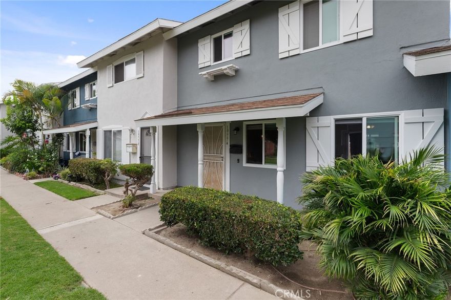 Welcome to a beautifully refreshed townhome in the desirable Huntington Continentals community. This bright and inviting residence has been thoughtfully updated with a modern kitchen featuring sleek quartz countertops, shaker cabinetry, and recessed lighting, creating a perfect balance of style and functionality. Newer windows bring in an abundance of natural light, filling the living spaces with a warm, airy energy. Upstairs, three spacious bedrooms share a well-appointed full bathroom, offering comfort and flexibility for families, guests, or a home office. The interiors are move-in ready, with tasteful upgrades throughout and room to add your own personal touches. One of the most unique features of this location is that Cambridge Lane flows directly into Education Lane, allowing kids to safely walk to school without ever leaving the neighborhood — a rare convenience that truly enhances daily living. The Huntington Continentals community is celebrated for its park-like atmosphere, where winding paths, mature trees, and wide greenbelts create a tranquil setting. Life here extends beyond your front door, with resort-style amenities including pools, playgrounds, and recreation areas that make this neighborhood so special. The location offers unmatched convenience, with shopping, dining, and top-rated schools nearby — and, of course, Huntington Beach’s iconic coastline just minutes away. 19774 Cambridge Lane is more than a home; it’s a lifestyle that blends coastal charm with modern comfort. Schedule your private showing today and ask about special credits for flooring.