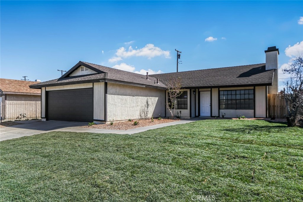 This beautifully renovated home is truly move-in ready, featuring a fresh full paint job inside and out that gives it a bright and modern appeal. The kitchen is completely upgraded with brand-new cabinets, sleek quartz countertops, a new stainless steel sink, a stylish new faucet, and top-of-the-line stainless steel appliances, making it a dream space for cooking and entertaining. Throughout the entire house, brand-new vinyl plank flooring adds durability and elegance, complementing the newly installed light fixtures that enhance the home's ambiance. Both bathrooms have been stylishly updated with new vanities, fresh countertops, modern sinks, upgraded faucets, and brand-new toilets, creating a spa-like experience. The spacious living area boasts a cozy wood-burning fireplace and flows seamlessly into the combo living and dining area, perfect for gatherings. Step outside to find a newly designed front landscape featuring fresh grass and rock for excellent curb appeal. In the backyard, a concrete patio slab provides a great space for outdoor relaxation or entertaining guests. Situated in an excellent location close to shopping, major freeways, and great restaurants, this home offers both convenience and comfort. Don't miss out—come see this stunning property today!