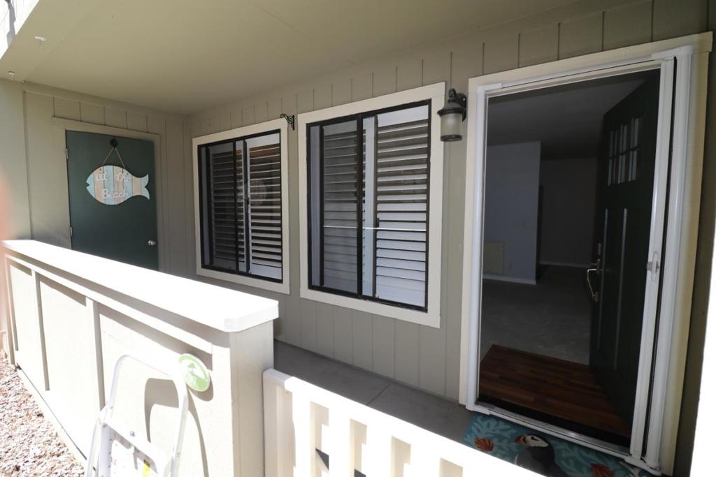 Welcome to your charming new home in the heart of Monterey! This cozy 598 sq ft residence boasts one bedroom and one full bathroom, featuring an updated bath with a shower over tub on the ground floor. The inviting kitchen is equipped with modern amenities, including granite countertops, New appliances, inclucing dishwasher, garbage disposal, microwave, electric oven, and refrigerator. Enjoy meals in the dining area, with ceiling fan, adjacent to the kitchen. Plantation shutters throughout. This end unit looks out onto the grassy common area. Adjacent to the fenced pool, BBQ area and common room. Within walking distance to a gym, neighborhood park, grocery store and restaurants. The home offers a mix of carpet, hardwood, and tile flooring, providing comfort and style throughout. Stay warm with both electric and gas heating options, and unwind by the cozy fireplace. Laundry is a breeze with an in-unit washer and dryer. Additional features include double pane windows for energy efficiency. Enjoy access to a community pool facility, complete with fenced, heated, and in-ground options. Located within the Monterey Peninsula Unified School District, this property is an ideal retreat in a vibrant city setting.