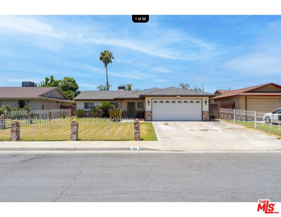 In one of Bakersfields most desirable neighborhoods, near shopping and transportation, check out this move-in Ready 3-bedroom, 2-bath home with an updated kitchen with modern island and bar countertops, perfect for entertaining. The living room is highlighted by a charming fireplace, creating the perfect atmosphere for relaxation. Recent upgrades include a newer HVAC unit, water heater, and roof, providing peace of mind for years to come. A nice a and spacious backyard. complete with a covered porch and a separate gazebo it is ideal for outdoor dining and entertaining. A beautiful curb appeal and great location make this home a must-see!!