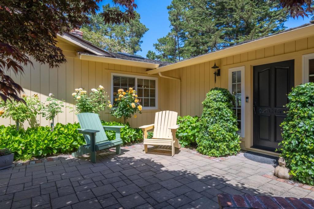Nestled in the serene enclave of Monterey, 5 Wyndemere Vale offers the perfect blend of luxury, comfort, and convenience. This beautifully maintained single-level home is a peaceful retreat just moments from all the attractions of the Monterey Peninsula. Step inside to discover a thoughtfully remodeled interior featuring a stylish kitchen and updated baths, designed for both elegance and functionality. Expansive windows frame sweeping views of the iconic Skyline Forest, bringing natures beauty indoors. The homes seamless indoor-outdoor flow invites you to unwind in a private courtyard with a cozy gas fire pit, ideal for evening gatherings under the stars. The surrounding gardens are lush and vibrant, complete with a charming chicken coop that adds a touch of rustic charm. Whether youre seeking tranquility or accessibility, this property offers the best of both worlds. Minutes from world-class golf, fine dining, coastal trails, and Carmel-by-the-Sea, 5 Wyndemere Vale is your gateway to effortless Peninsula living. Experience peaceful luxury at its finest, schedule your private tour today.