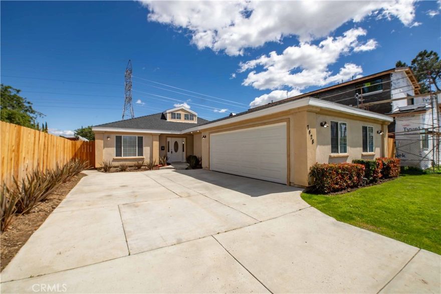 Affordable Value — 

7428 Wilbur Avenue, Reseda, CA 91335 — 

• 3 Bedrooms • 3 Bathrooms • Bonus Studio • 2,321 Sq Ft • 7,750 Sq Ft Lot



• Welcome to a spacious, updated home designed for families and professionals seeking comfort, flexibility, and unbeatable value. Rebuilt in 2015 and refreshed in 2025, this move-in-ready residence offers high-end finishes and versatile living spaces—all at an accessible price point.

 — What Makes It Special:

• 3 large bedrooms plus a bonus studio—perfect for remote work, guests, or creative space

• Gourmet kitchen with custom cabinetry, premium stone counters & stainless-steel appliances

• Elegant living room with modern fireplace and natural light

• Three full bathrooms for convenience and privacy

• Quality craftsmanship and thoughtful updates throughout

 — Outdoor Living:

• Expansive backyard ideal for entertaining, gardening, or future ADU/pool

• Mature trees offer shade and tranquility

• Flat lot with room to grow

 — Prime Reseda Location:

• Minutes from parks, schools, shopping & freeway access

• Family-friendly neighborhood with strong community appeal