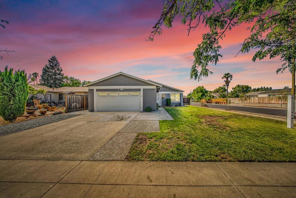HOT HOME ALERT!!! 2025 Tastefully Remodeled Home with LARGE Corner Lot located in the Prime Martinvale-Vineyard Santa Teresa Neighborhood. This 4Br/2Ba modern and cozy home is not just beautiful, but also low maintenance. This home offers, LVP 8mm floors, designer quartz counterops with soft close cabinets, new 2025 LED lights throughout the home, modern bath with floating vanities, new paint, epoxy floor garage, double pane windows, asphalt shingle roof, copper plumbing ,central air conditioning and freshly landscaped front and backyard and new artificial turf with about 3yr labor 20yr material warranty from Licensed Landscaper! This home is not only great to live in, it's also very welcoming to entertain friends, family and guests. Above all is the family friendly neighborhood, good schools, and many nearby conveniences, such as Costco, Safeway, Lucky's, Kaiser, Staples, Starbucks, Jamba Juice, DMV, Banks and Santa Teresa County Park, Springs and Golf Club. Must come see to APPRECIATE!