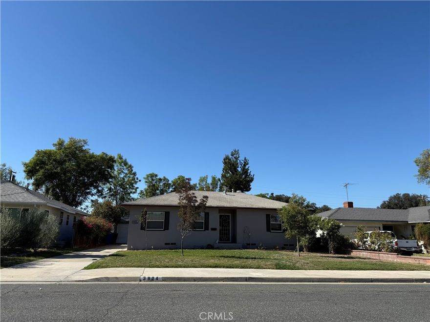 Beautifully maintained two-bedroom, one bath home situated in a highly desirable Riverside neighborhood near Cal Baptist University. Immaculately kept inside and out, this property offers both comfort and opportunity. The home sits on a spacious lot with a detached oversized two-car garage, providing ample parking, storage or potential for expansion. With its generous layout and positioning on the property, the garage presents an excellent opportunity for a future ADU conversion, creating the possibility or rental income or multigenerational living.

Enjoy the convenience of being close to shopping, restaurants, parks and city services--all while residing in a quiet established area. Whether you're a first- time buyer, investor, or someone seeking a low maintenance home with room to grow, this property offers endless potential.