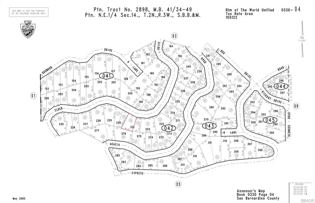 Cedar Glen (CEDG) - Land