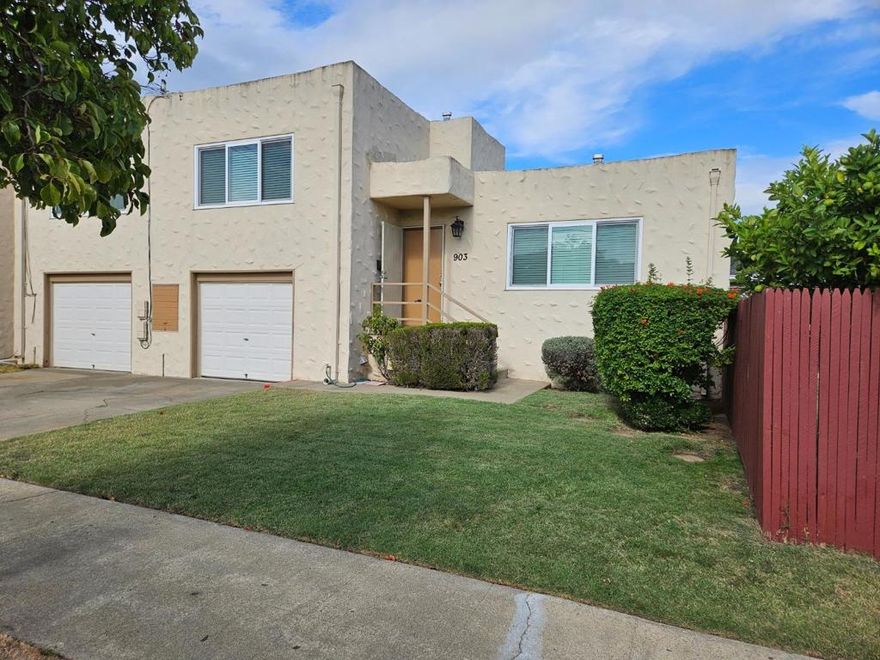 Wonderful Sunnybrae Duplex home for rent! Conveniently located nearby Downtown San Mateo. As you enter this home, you are greeted with an open family room with lots of natural lighting, a dining room / kitchen combo - updated kitchen granite countertops, cabinetry, and subway tile backsplash. New gas range/oven and refrigerator. As you go up to the second floor, you'll find 2 spacious bedrooms with new carpet, closet doors, and window blinds. In the main hallway, 1 full size bathroom. Amenities include, a large communal backyard access, that is perfect place to enjoy the sunshine. Property includes, a one car attached garage with washer and dryer unit. Local amenities include, Downtown San Mateo Park, Dinning, Shops and Recreation. Access to 101 Freeway, El Camino Real, San Mateo Bridge and SFO. (No Air B&B, No Sub-Leasing, No Pets, No Smoking)