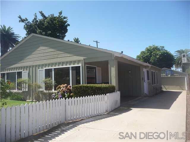 Perfect beach property located West of La Jolla Shores Blvd. and just a few blocks to La Jolla Shores Beach. This is one-half of a duplex with a shared front yard. The driveway and garage are for the exclusive use of the tenant and also has an exclusive rear yard. Pets ok with approval, pet deposit and monthly pet fee. On hold until after the Holiday weekend.