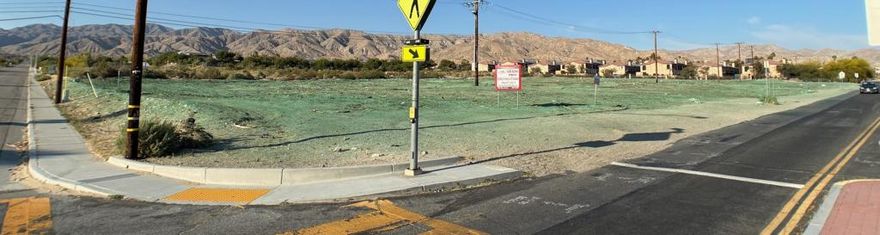 Unlock the potential of two adjacent primo parcels spanning 4.54 acres (APN 642 081-003 and 004) in the thriving Desert Hot Springs area.Boasting 668 feet of frontage on Hacienda Ave and 303 feet on Verbena Drive, these parcels are perched on the positive slope of the north side, offering breathtaking 270 panoramic views of the San Jacinto Mountains and the San Gorgonio Pass. Zoned R-VS-H (Residential/Visitor-Service High Density), this land is ideal for hot water spas, hotels, or up to 14 residential units, with access to 120-125 mineral springs just 300 feet underground. Utilities are already in place, providing convenience and flexibility. Even more exciting, this land could host 56-60 townhomes with a variance of use, as seen in the nearby Hacienda Hills development. Take advantage of the Opportunity Zone designation, offering developers potential capital gains tax deferrals or eliminations up to 39% per million in tax credits over 7 years. Strategic Location: Positioned at the western gateway to Coachella Valley, just minutes from the renowned Desert Hot Springs resort spa area and 20 minutes to Palm Springs. With such potential for significant returns, this is an exceptional investment opportunity for the astute developer looking to capitalize on Desert Hot Springs' booming growth and economic incentives.