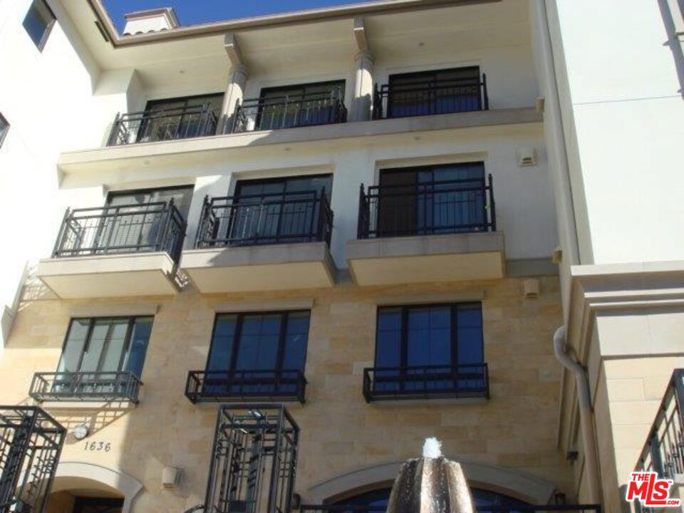 Welcome to this stunning 2-bedroom, 2.5-bathroom condominium, ideally situated just north of Santa Monica Blvd and a close proximity from the entrance to Westfield Century City! Spanning approximately 1,500 square feet, this first-floor West-facing unit offers a blend of modern elegance and everyday comfort. Step inside to discover two luxurious bedroom suites. The open-concept living area features recessed lighting, beautiful maple plank hardwood floors, a large private balcony and front gated private outdoor space. The chef's kitchen is a showstopper with custom Italian cabinetry, a premium Bertazzoni stove, and ample space for culinary creations. Additional highlights include washer and dryer within the unit for ultimate convenience. Two tandem parking spaces included with the unit. This home combines location, luxury, and lifestyle perfect for those seeking sophisticated living in the heart of Century City/LA.