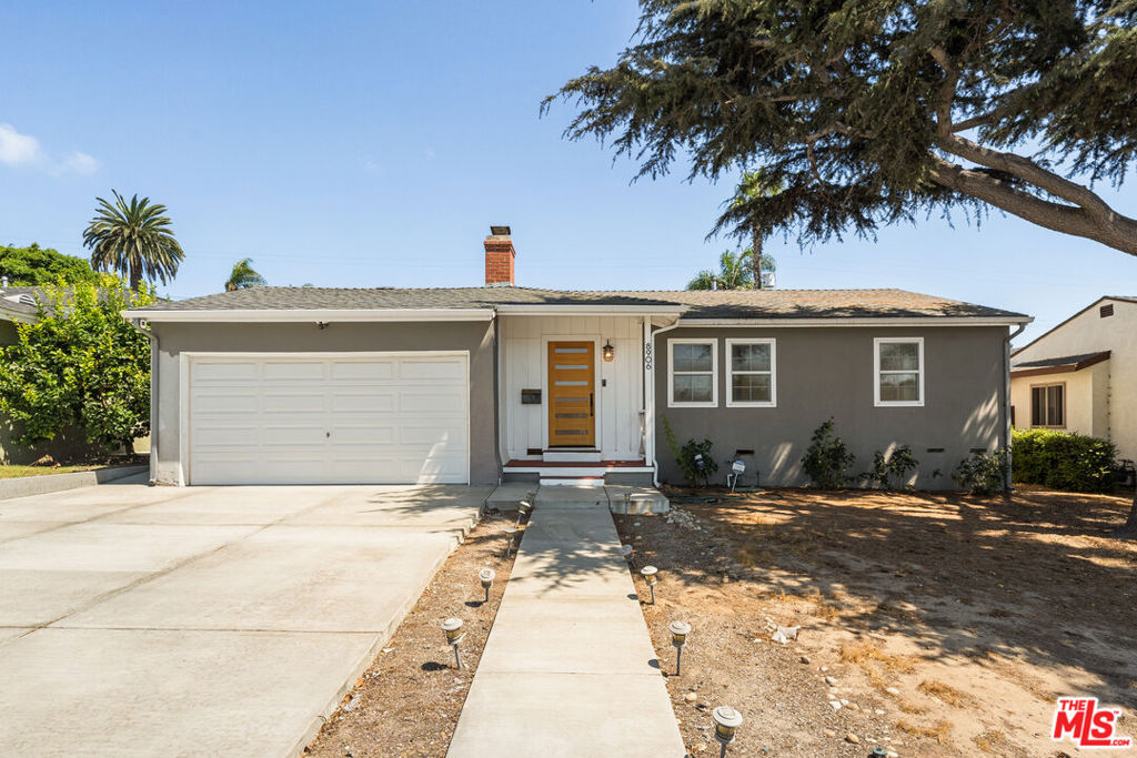 Step into this beautifully reimagined 2-bedroom, 1-bath California bungalow where timeless charm blends seamlessly with modern upgrades. Recently remodeled from top to bottom, this home offers 904 sq. ft. of stylish living space set on a generous 6,092 sq. ft. lot, creating the perfect balance of comfort and versatility. The heart of the home is the gourmet kitchen, thoughtfully designed with quartz countertops, a custom island, stainless steel appliances, and a spacious pantry. Open to both the living room and backyard, it creates a natural flow for entertaining or quiet evenings at home. The bathroom exudes spa-like elegance with a large glass-enclosed shower and sleek concrete tiles. Every detail reflects quality, from the new plumbing and electrical systems to the central heating/air, recessed lighting, and modern smart-home features. Outside, enjoy the luxury of space with raised garden beds, a smart sprinkler system, and an updated garage transformed into a versatile bonus room or home office. With a Ring security system and security lighting all controlled from your phone you'll enjoy both comfort and peace of mind. This move-in ready retreat offers a rare opportunity to own a thoughtfully updated home in the heart of Westchester, close to the best of Los Angeles living.