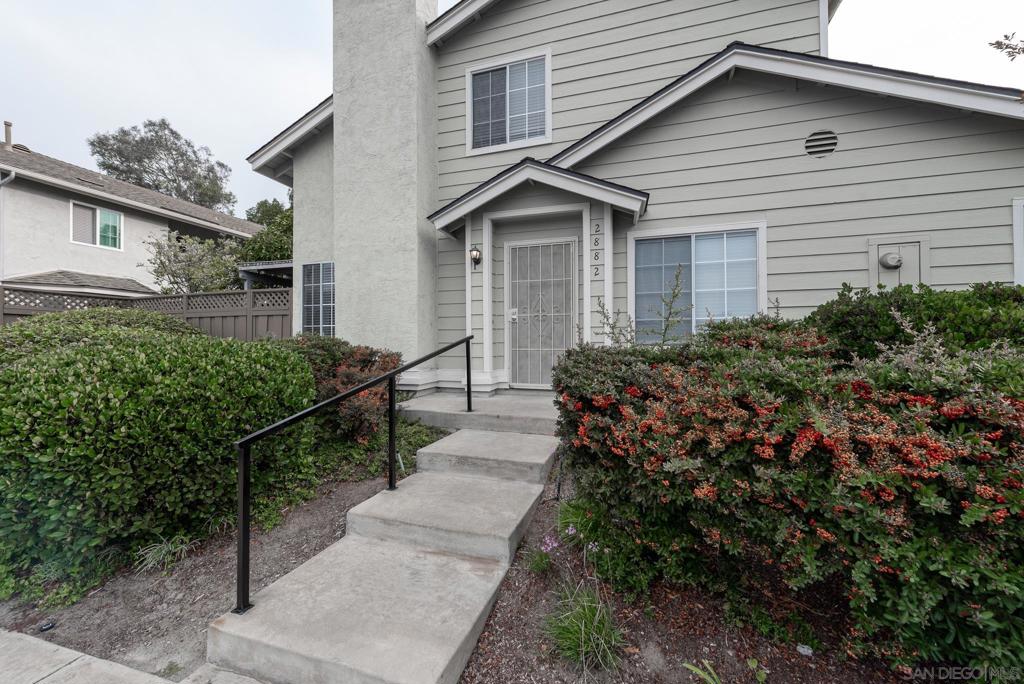 Awesome 3 bedroom 2 bath two story townhome. Just painted inside with newer dishwasher, hot water heater, newer faucets and flooring. New microwave and new kitchen cabinets. Two bedrooms downstairs, Large Master bedroom with vaulted ceiling and fan upstairs. End unit, close to schools, shopping, freeways and restaurants, community pool and spa. Large grassy areas with walking trails, very close to Calavera Hills park. Short drive to the beach, Legoland and Downtown Carlsbad. Quiet and safe place to to live.