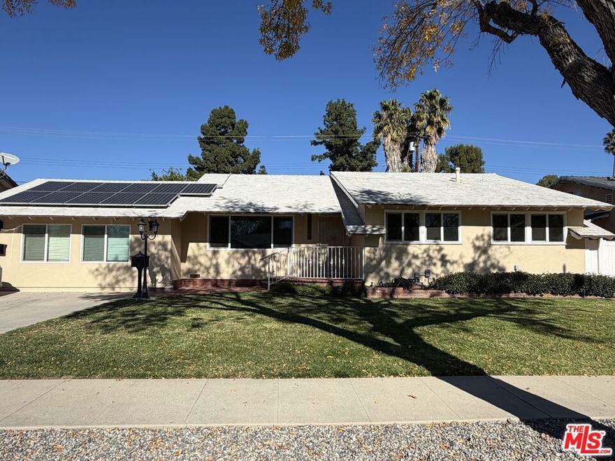 Welcome to this delightful and charming updated single-story 4-bedroom, 2-bathroom home located on a quiet cul-de-sac in West Valley. This inviting residence features new flooring, fresh interior paint, upgraded lighting, and a remodeled kitchen with modern finishes. Enjoy the comfort of both a formal living room and a spacious family room, perfect for everyday living and entertaining. French doors open to a private backyard featuring a covered patio, fruit tree, lush green lawn, and beautiful landscaping, an ideal setting for outdoor dining, gatherings, and relaxation. Additional upgrades include a newer HVAC system, an updated electrical panel, and rear alley access that provides convenient backyard parking. Perfectly positioned just minutes from shopping, restaurants, and local markets, this move-in-ready home offers comfort, convenience, and a peaceful neighborhood atmosphere. The garage has been converted into an ADU, which is occupied separately from the main home. Utilities: Electricity: Tenant is responsible for the full electricity bill. Water: Shared between this home and the adjacent ADU based on the installed sub-meter. Gas: Split 60/40  this home is responsible for 60%, and the ADU is responsible for 40%. This home offers the perfect blend of privacy, comfort, and tasteful upgrades. Truly a gem in one of the area's most desirable neighborhoods.