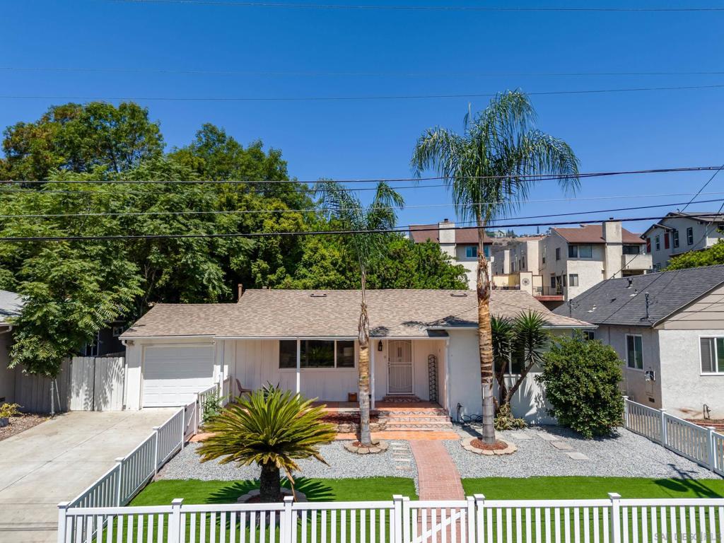 Don’t miss this beautifully renovated 3-bedroom, 2-bath home located in a quiet and desirable La Mesa neighborhood. With 1,047 sq ft of modern living space, this single-story residence features a bright open floor plan, new flooring throughout, and a fully updated kitchen with quartz countertops, custom cabinetry, and stainless steel appliances. Both bathrooms have been tastefully remodeled with stylish tile work and contemporary fixtures. The spacious backyard offers endless possibilities for outdoor enjoyment—ideal for entertaining, gardening, or relaxing in your private space. Other highlights include updated electrical and plumbing, fresh interior and exterior paint, and an attached garage. Conveniently located near parks, schools, shopping, dining, and freeway access. Move-in ready and perfect for first-time buyers, investors, or anyone seeking a turnkey property in La Mesa!