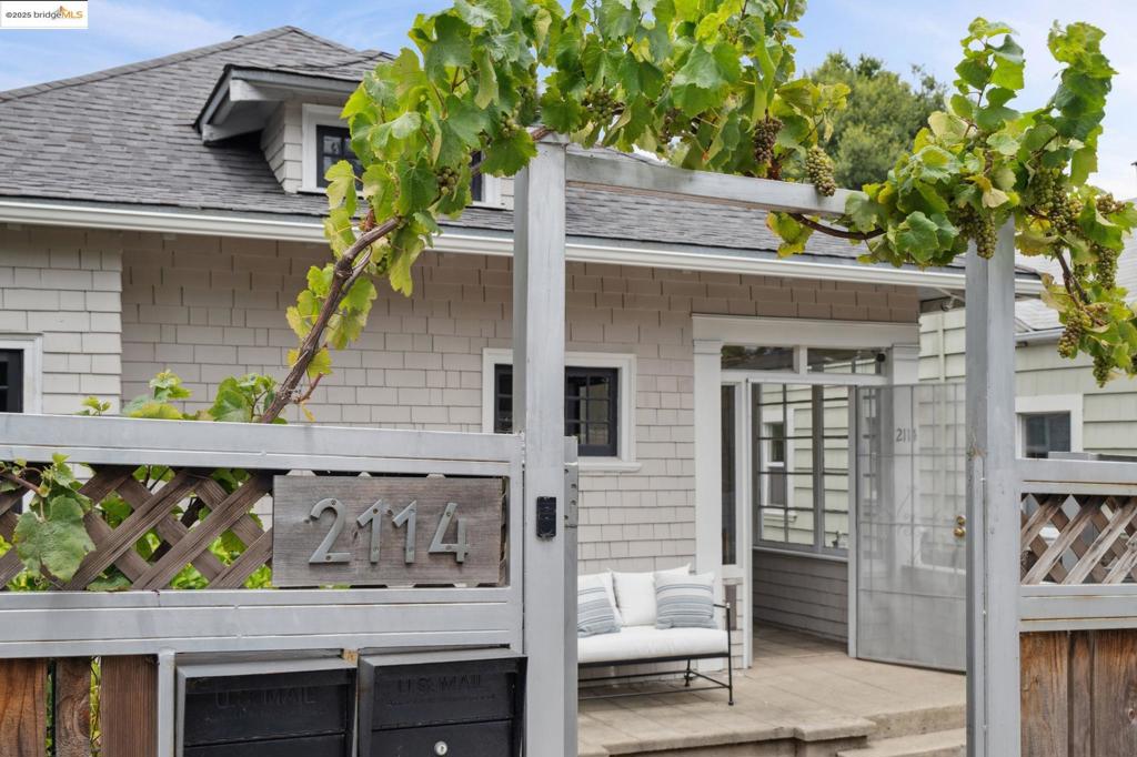 Transparently priced-- Welcome to where historic charm meets garden tranquility at 2114 E. 30th Street Step into the enduring beauty of this 1909 Craftsman, where timeless architectural detail meets thoughtful updates for modern living. In the heart of Oakland, this versatile 3BR/2BA home is perfect for multigenerational living or income potential. Original woodwork, handcrafted built-ins, and a sunlit window bench grace the living and dining rooms, flowing to a spacious deck with views of the lush backyard. The garden is a highlight—mature fruit trees, flourishing vegetable beds, and room to relax or entertain. The lower level offers private entry, laundry, and direct access to the grounds. 2114 E. 30th Street is a rare opportunity to own a historic home with architectural integrity, flexible living spaces, and an expansive outdoor retreat—just moments from parks, transit, and Oakland’s vibrant amenities.