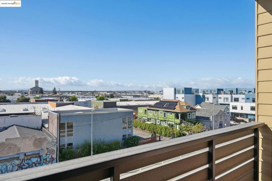 2400 Adeline #405 is a brand new, 1 Bedroom + Den, 1 Bath condominium. Top floor, 10ft ceilings, central heat and air conditioning, stainless kitchen appliances solid surface countertops. Enjoy views from every window and from your private balcony. 2400 Adeline is 75% Sold Out so don't miss this one.