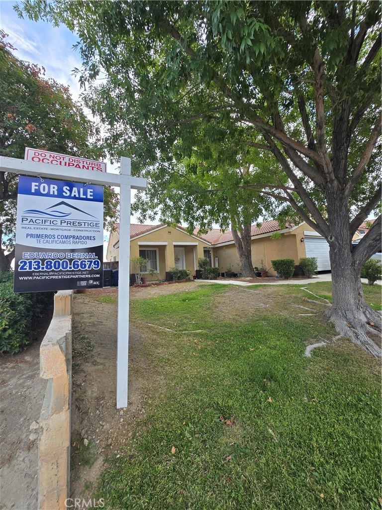 • Type: Single-family, one-story residence, built in 1998
• Size: ~1,755 sq ft of living space on an 8,805 sq ft lot
• Bedrooms/Bathrooms: 3 bedrooms, 2 full baths, and 1 Office space or Bedroom
• Parking: Attached 2-car garage with RV-gated driveway
• Interior Features: Vaulted ceilings in the living and kitchen/great room; a family room with a fireplace that has a gas starter
• Kitchen & Updates: Recently updated with quartzite or quartz countertops, new flooring, fresh paint, and brand-new professional-grade stainless-steel appliances, including a refrigerator, dishwasher, microwave, and slide-in oven/range
• Laundry: Dedicated laundry room with a washer and dryer included
• Climate Control: Central HVAC, newer system installed
• Outdoor & Site Features: Corner lot with mountain views, spacious backyard with potential for ADU or pool, brick porch or patio, wood and block wall fencing, and sprinkler systems in front and rear (per one source)
• Neighborhood & Access: Located on the desirable west side of Lancaster, near shopping, restaurants, and an IMAX theatre
• Schools Nearby: Monte Vista Elementary, Amargosa Creek Middle, and Lancaster High (all within about 0.6–1.6 miles)