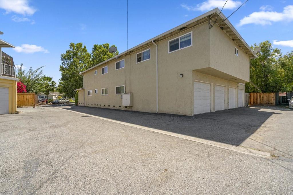 Welcome to a wonderfully maintained and spectacularly located fourplex. 4 garages plus additional uncovered parking. Unit #A includes 3 large bedrooms, large family room, formal dining room, inside laundry and yard. Each unit has a garage, uncovered parking and yard or deck. bright living and dining areas. On site community laundry room. Separate electric meters. Great proximity to parks, shopping, restaurants and schools. Short commute to top employers throughout Silicon Valley. Wonderful commute location with easy access to highways and expressways.