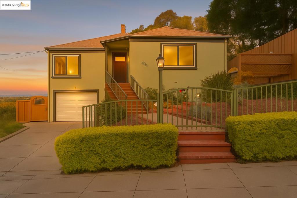 Welcome to 3025 Partridge Ave, Oakland – where modern comfort meets breathtaking views! Nestled in Oakland’s sought-after Upper Millsmont neighborhood, this stunning 3-bed, 2.5-bath home has been beautifully updated inside and out. Enjoy bright, open living spaces with new flooring, dual-pane windows, recessed lighting, and a cozy fireplace. The elegant dining room flows into a sleek, updated kitchen featuring stainless steel appliances, stylish countertops, and abundant cabinetry. Downstairs offers endless flexibility with a spacious bonus room—perfect for a home office, gym, or media lounge—plus a bedroom, full bath, and plenty of storage. Step outside to a private, fenced backyard with a wood deck ideal for entertaining or quiet evenings under the stars. Conveniently located near Hwy 580, 880 & 13, BART, and Oakland International Airport.