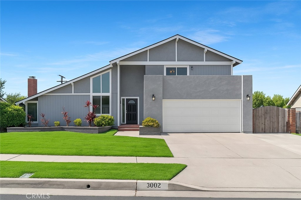Situated on a sprawling, nearly 12k sq ft corner lot, this 5 bedroom, 3 bath home in the Villa Park HS district offers a fantastic floorplan with plenty of space for entertaining, both inside and out. Enjoy double-height cathedral ceilings, a unique sunken conversation area around the living room fireplace, beautiful wood floors, and a dining room that opens to a newly built deck—ideal for alfresco meals.
The spacious chef’s kitchen features upscale cabinetry, granite countertops, and opens to both the dining room and family room, creating a seamless flow. The family room leads to the expansive backyard, which is beautifully landscaped and offers ample room for a potential pool, ADU, play area, or garden retreat. Just off the family room is a hallway leading to a private bedroom, a full guest bath with a shower, and access to the two-car garage, which includes built-in storage, washer/dryer hookups, a utility sink, and a door to the side RV parking area.
Upstairs, you’ll find four additional bedrooms. Updated bathrooms include a full hall bath with a tub. Bonus feature: a laundry chute from the second floor linen closet! The spacious primary bedroom includes double closets and opens to a charming front balcony—perfect for your morning coffee.
Great neighborhood, ideal for entertaining, multi-gen living, or adding future value, in a highly sought-after school district—this home truly has it all. Come take a look!