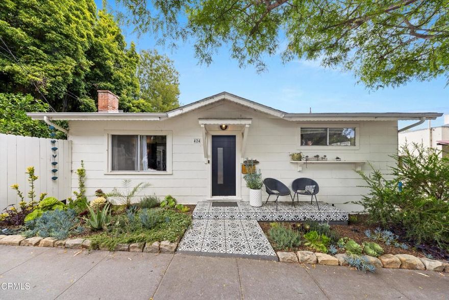Nestled in a sought after location where the gentle chimes of the historic mission bell create a soundtrack for daily life, this beautifully reimagined California Cottage home tells a story of thoughtful renovation and endless possibility. Just steps from Alice Keck Park and the enchanting mission rose garden, with Arlington and Reynauds nearby, this property captures the essence of California indoor-outdoor living. The heart of the home showcases a completely renovated kitchen and bathroom that perfectly marries mid-century modern design with coastal bungalow charm. Custom barn doors add both character and functionality, offering the flexibility to transform the dining space for intimate dinners or larger gatherings. Fresh front entry tiles and a thoughtfully designed drought resistant cactus garden with an efficient sprinkler system create an inviting first impression that speaks to both style and sustainability.The true magic unfolds on the expansive deck, where morning coffee becomes a ritual against a backdrop of vibrant bougainvillea. This outdoor sanctuary serves as the perfect stage for entertaining friends or finding quiet moments of relaxation while listening to the distant mission bell. The space flows seamlessly from indoor comfort to outdoor paradise, embodying the California dream.Adventure beckons through a charming backyard path that leads to a walk-in basement, presenting an incredible potential for an ADU conversion that could serve as a guest retreat, rental income, or creative studio space. Above, a brand new stylish attic access opens up another world of possibilities, ready for Pinterest-worthy transformations that could add both value and living space.