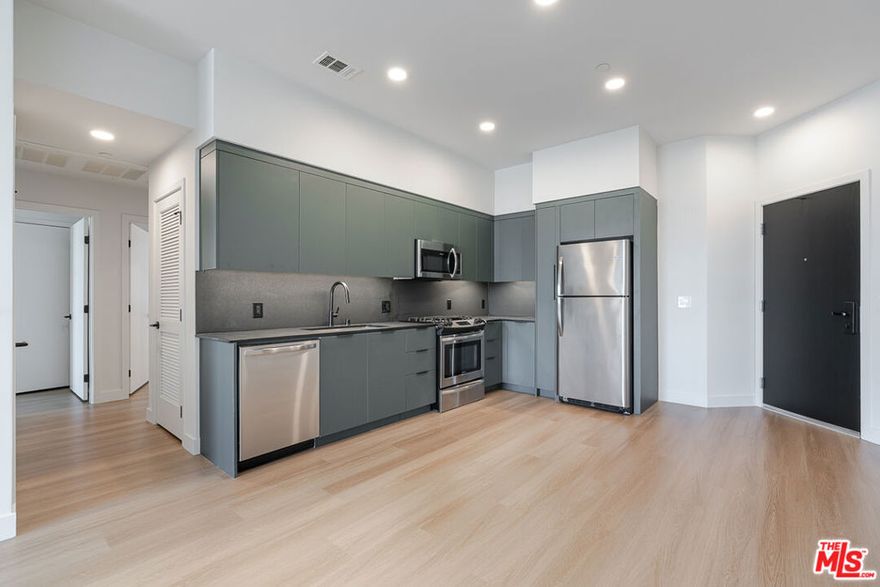 Welcome to Cobalt, located in the hear of Culver City! Adjacent to Sony Studios and just walking distance to the wonderful restaurants and shops that Downtown Culver City has to offer. This newly renovated 2x2 apartment is located on the 7th (top) floor, with Western views. This spacious layout has an L-shaped kitchen, with stainless steel appliances, that opens into the living room. Built-in closet systems, In-unit washer/dryer and recessed lighting make for ease of living. Balcony off of the living room, custom window shades, and nest thermostat. Amenities include a resort-style pool and jacuzzi located in a relaxing courtyard, a modern fitness center with indoor and outdoor workout space, a clubhouse lounge, and 2 rooftop decks. Parking is $150/month for a single space, or $250 for tandem. Residents cover all utilities and internet. Please note the pool area will be closed for renovations for Nov/Dec. Contact us today!