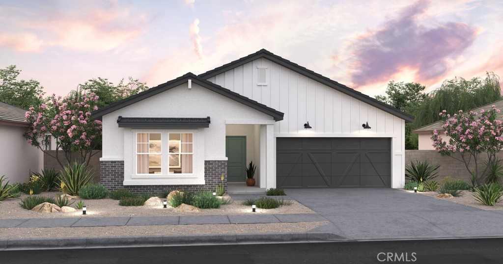 Welcome to the Passionflower plan a beautifully designed home that combines comfort, versatility, and timeless Farmhouse-inspired style. This spacious single-story residence features 4 bedrooms and 3 bathrooms, including a highly desirable Extra Suite Plus with its own private entrance and sitting area ideal for multigenerational living, hosting guests, or creating a private workspace. At the heart of the home is a chef’s kitchen that’s both functional and stylish, showcasing sleek white cabinetry with satin nickel hardware, durable Valle Nevado granite countertops, a large center island, and premium stainless-steel appliances. The open design connects the kitchen to the expansive great room, creating a bright and welcoming space for entertaining or relaxing with family. The thoughtful split-bedroom layout offers added privacy, with the serene primary suite tucked away for peace and quiet. Enjoy a resort-style bath and a generous walk-in closet that completes this private retreat. Luxury vinyl plank flooring, designer tile in the bathrooms, and plush carpeting in the bedrooms add a touch of sophistication throughout. Located in the charming Rosamond community, this move-in ready home is a rare find, plan your tour today! ***Prices subject to change.