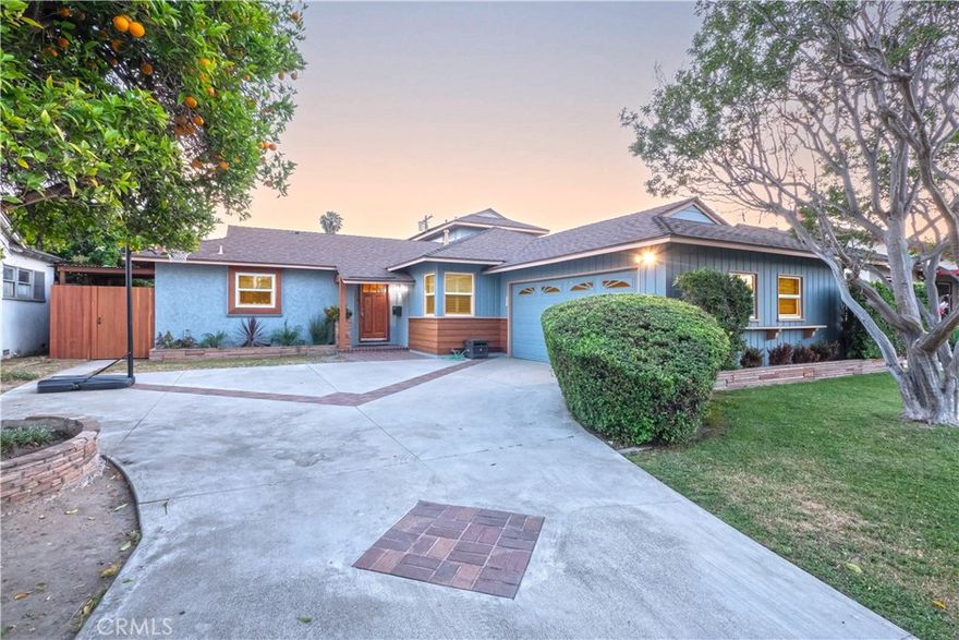 Beautifully remodeled 4 bed, 3 bath home in Northeast Downey with modern upgrades and a resort-style backyard. Features include a true primary suite with walk-in closets, updated bathrooms with soaking tub & frameless shower, and a gourmet kitchen with shaker cabinets, quartz counters, and stainless appliances. Entertain outdoors with a redone pool, spa, built-in BBQ, and expansive paver patio. Energy-efficient with paid-off solar panels and dual A/C systems. Fresh exterior, curb appeal, and prime location near top schools, shopping, and freeways. A rare turnkey opportunity in one of Downey’s most desirable neighborhoods.