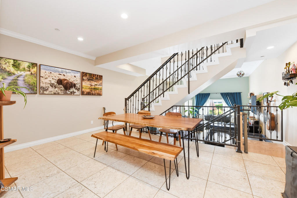 Welcome home to this gorgeous light and bright 3 bedroom, 2.5 bath townhome in the heart of Agoura Hills. Enjoy high ceilings and 1,740 SF of living space that showcases pride of ownership. Upgrades include built-in closet organization, pantry pull-outs, smart ceiling fans, and built out garage storage. The kitchen boasts granite counter tops and stainless steel upgraded dishwasher. Dual pane windows and plantation shutters throughout the home. Additional recent updates include a new air conditioner and furnace, garage door and motor, resurfaced back patio with new door, dog door, and primary bath light fan. Laundry room is easily accessed on the primary bedroom level. Move in ready, and packed with value this townhome is an incredible opportunity to live conveniently located to parks, dining, top schools, and 101 freeway access to the city -- offering comfort, convenience, and peace of mind.