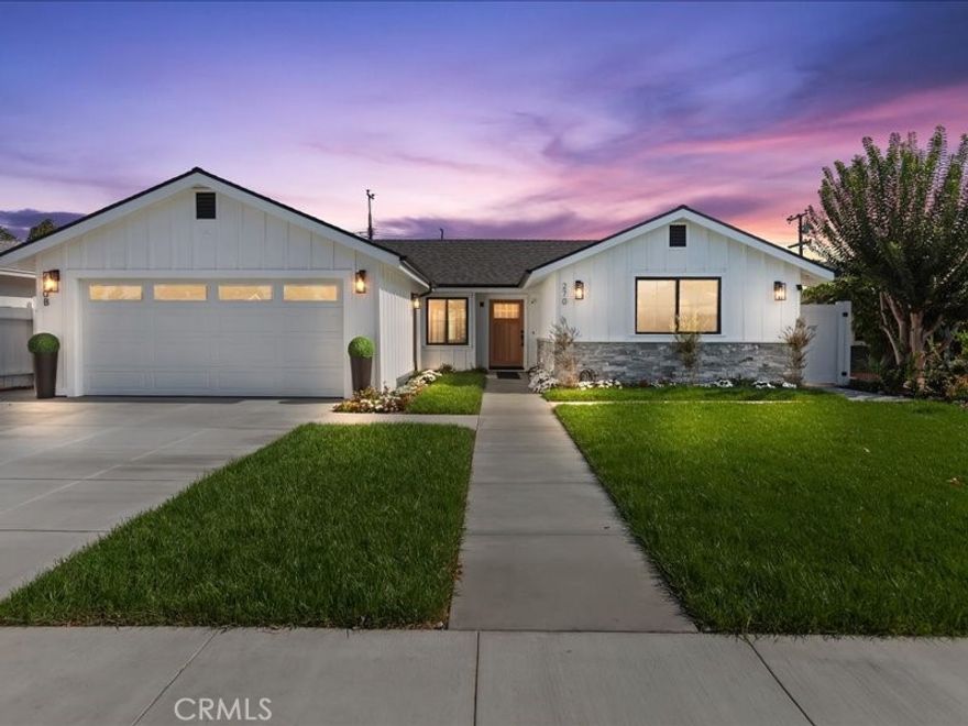 Stunning, COMPLETELY remodeled single-story home with separate ADU in the highly coveted Eastside Costa Mesa. Main house is approximately 2,000 sqft. New build ADU is approximately 1000 sqft. Main home includes 4 bedrooms and 3 fully remodeled bathrooms. Shows like a model home. Gorgeous new kitchen. Throughout the main home, you'll find brand-new recessed lighting, new fixtures and hardware, new dual-pane windows, new AC and heating systems, a new roof, and a new tankless water heater. The backyard is an entertainer’s dream, boasting a beautiful pool and spa, lush landscaping, new hardscape, and a large covered patio ideal for relaxing or entertaining guests. The new build ADU, comes with its own separate address and private entrance. Features a gorgeous new kitchen, 2 bedrooms, 2 bathrooms, great room, interior laundry, and stylish modern finishes—perfect for extended family, guests, or additional income. Located within the boundaries of top-rated schools, this move-in ready home is just a short walk to Newport’s Back Bay trails and minutes from the beach, great dining, shopping, the OC Fairgrounds, John Wayne Airport, and major routes including the 55, 73, and 405 freeways and toll roads.