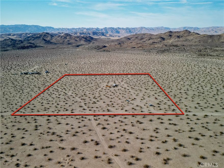 Own 10 acres in Joshua Tree and finally have the space to do all the things your neighbors would call the HOA on you for. Build a house, camp under the stars, or just tell your friends you own a piece of desert paradise and watch them get jealous. The property has access to the local water company, but you’ll need to call the city to find out what it costs to hook up. Views of the desert and mountains come free of charge, and at night you’ll get a sky full of stars that beats any screensaver. Close enough to town for coffee and tacos, but far enough away that the only traffic you’ll see is a jackrabbit hopping by. Snag it before someone else does and turns it into a yoga retreat.

*Debris and vehicles shown in pictures have been removed*

APN#0632-111-21-0000

Coordinates: 34.211037 / -116.215303