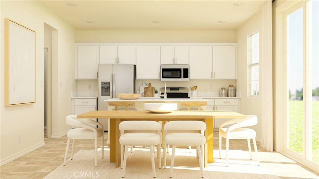 NEW CONSTRUCTION! The first level of this two-story home is host to a spacious open floorplan where the kitchen, dining room and Great Room share a footprint that allows for seamless family living and entertaining. All three bedrooms are found on the second level, including the expansive owner’s suite. The owner’s suite features a generous bedroom, an en-suite bathroom and a spacious walk-in closet.
The Cove is a collection of new single-family homes for sale at the River Ranch masterplan in Rialto, CA. Residents enjoy a recreation center with a pool, plus onsite parks and trails for outdoor enjoyment. Shopping at Renaissance Marketplace is just moments away, and the Shandin Hills Golf Club is close to the community. Easy access to I-210, I-215 and I-15 make commuting simple.