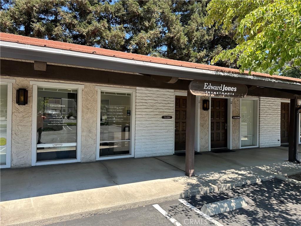 Really nice office at a great location. Suite 11 is approximately 1,160 sq. ft. and includes a large lobby reception area that can be converted into additional work space. Also includes a break room and 3 offices, two of which can serve as conference rooms or meeting space. Very well kept professional place to do business. Close to Bidwell Perk Coffee and 1st and Mangrove in the heart of Chico. Excellent tenant mix.