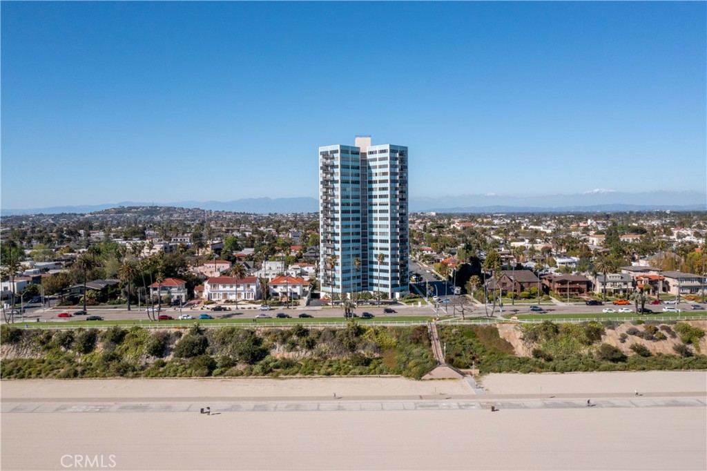 The Galaxy Tower is one of the most iconic buildings in Long Beach, and one of the few oceanfront residences in Southern California with panoramic views, from Palos Verdes to the Queen Mary to Catalina to the Newport Coast. The views continue north to downtown LA, the Hollywood Hills, and the San Gabriel mountains. You can see snow capped mountains in one direction in the winter, and the glorious Pacific Ocean in another direction without even getting out of bed! In the summer, watch the fireworks up and down the coast, and enjoy spectacular sunsets year round. This is a huge unit, bigger than many houses in the area, at 1,510 square feet. The storage space is generous in the unit, and there is an additional storage closet just outside the front door. There are only 4 units per floor, and none have common walls. It's close to the vibrancy of Belmont Shore, the activities downtown, and it's across the street from the beach and Bluff Park. Owning a home in The Galaxy Tower is owning a panoramic view that few can claim. It's owning a location that is unparalleled in ocean front property in SoCal. The building recently had a new roof, washed all the windows in the complex (80 units x 25-ish windows each plus hallway windows!), and is replacing hallway carpets. Grab your piece of Long Beach history along the glorious coastline of Southern California.