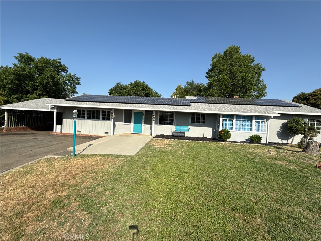 This lovely home is a MUST SEE in the desirable foothill area of Oroville! 3Bed 2 Ba. and over 2000 sq ft of living space. Open feel with plenty of windows for sunlight, you will enjoy charm & style of design. Some highlights Features: New engineer certified leech lines, owned 16 KW Solar system,updated
stove-refrigerator-microwave & dishwasher, recently replaced HVAC system with smart thermostat, LG washer & Dryer with 2 under pedestal washers, newer LVP flooring, new Hotwater Heater, Tankless water heater for Primary suite, a generator transfer switch was instaleed,plus locable storage in carport area to name a few. A Formal entry way that can be used for a sun room; The Living room with lots of windows , a view and fireplace. The Kitchen has lots of storage and stainless steele appliances, Primary bedroom suite with sitting area, Primary bath has seperate shower, plenty of storage; built in bookshelves; Step outside to the back yard, there you will enjoy fruit trees, A rose garden, Custom built chicken coupe with special features, beautiful flowers and lots of trees for shade,. imagine a BBQ or entertaining on the backyard patio with a wonderful view of Table Mountain . Being in a quiet and established neighborhood, this home is just a few minutes from town for shopping and schools!
Call your favorite agent today for your appointment!