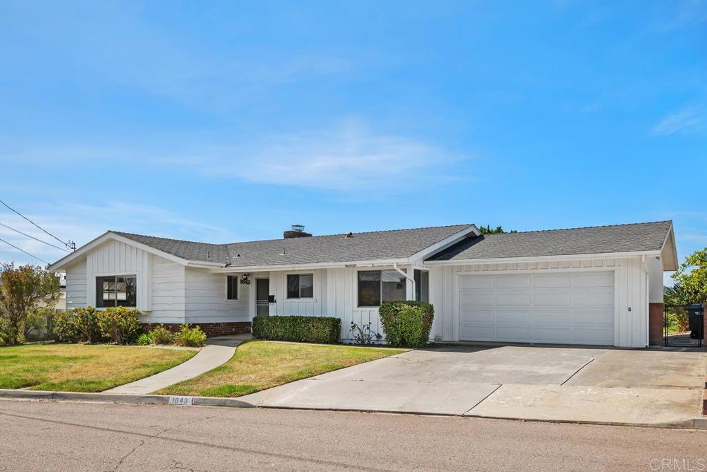 A relic of simpler times, this 1962 Fletcher Hills gem is ready for a new adventure! Bring your vision and prepare to fall in love with the limitless potential. This single-level 3 bedroom, 2 bathroom home boasts 1,577 sqft of living space set on a spacious 10,800 sqft lot. Situated on a quiet cul-de-sac, this charming property offers a functional floor plan and plenty of natural light throughout. The backyard showcases expansive views, making it the ideal setting to create your dream outdoor living space. Whether you’re looking to renovate, modernize, or restore its original charm, this is a rare opportunity to bring your vision to life in a fantastic location close to schools, parks, shopping, and freeways. Don’t miss your chance to unlock the possibilities and make this home your own!