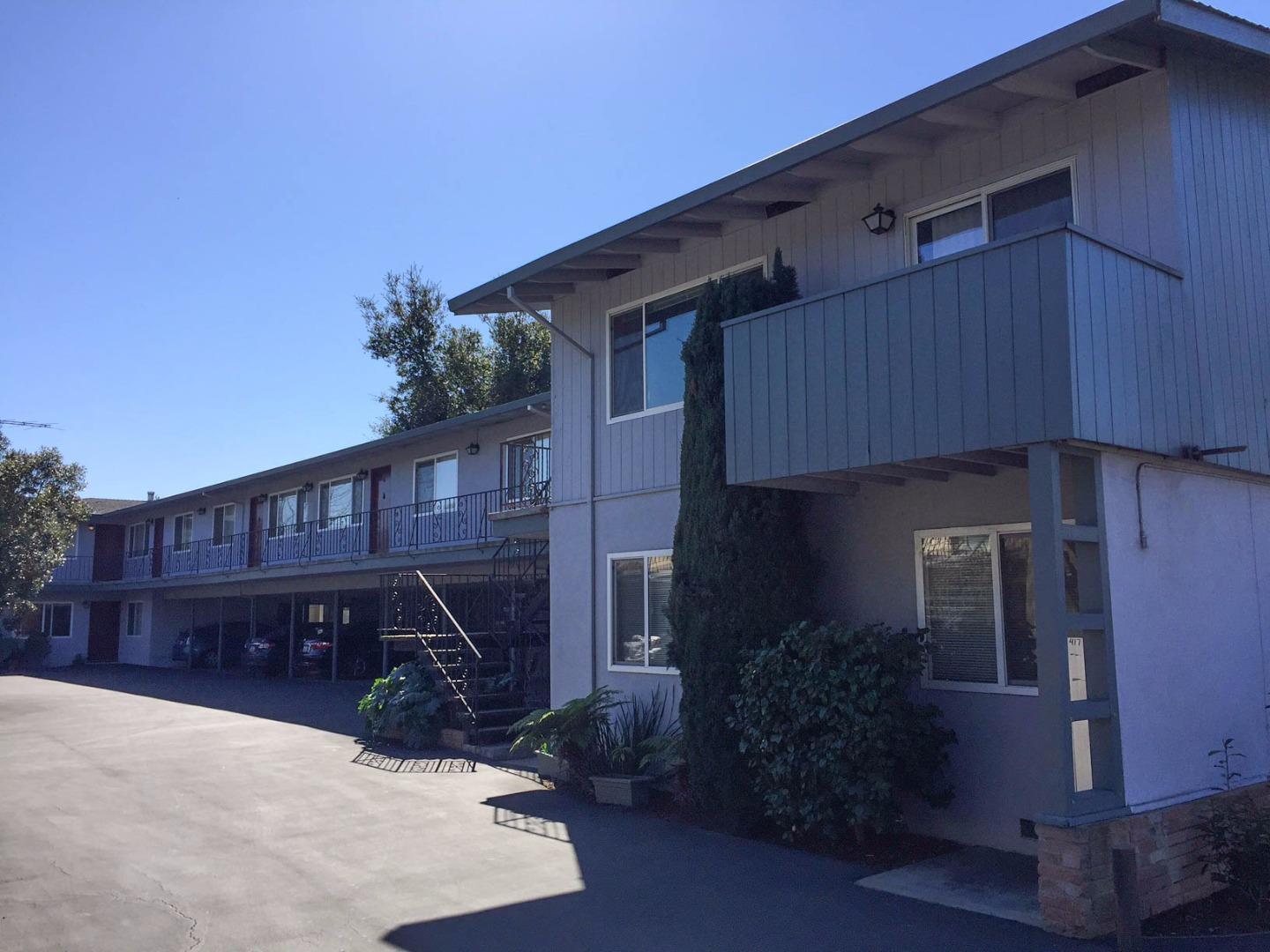 *Financials based on proforma numbers Casa Del Medio Apartments consists of two (9) unit buildings on separate contiguous parcels (APN's: 148-16-022 & 148-16-021) located in Mountain View, CA. The two properties consist of (18) total units comprised of (1) 3-bedroom/1-bath unit, (7) 2-bedroom/1-bath units, (9) 1-bedroom/1-bath units, and (1) studio. Built in 1959, the properties are of wood-frame construction with a pitched, mineral composite roof and eighteen tuck-under parking spaces. The units are individually metered for electricity and gas and share a common water meter. New exterior paint and dual-pane windows give the property an extremely attractive curb appeal and are an exterior reflection of the well-kept unit interiors. Casa Del Medio is located on the boarder of Palo Alto, within walking distance to the Village at San Antonio Center, a 2-phase development project. Many of the nations top tech employers are also within close proximity including Google and many others.