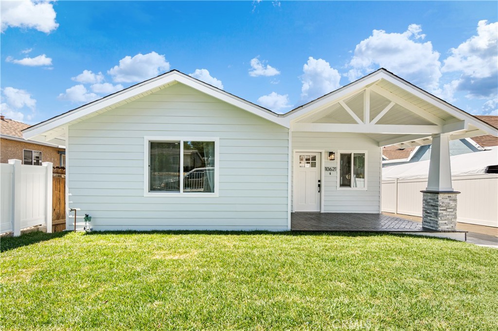 Welcome to 10621 Helendale Ave in Tujunga, a beautifully renovated 3-bedroom, 2-bathroom home with 1,004 sq ft of thoughtfully designed living space. From the moment you step inside, you’ll be greeted by a bright open-concept layout that seamlessly connects the living, dining, and kitchen areas—perfect for both everyday living and entertaining. The home has been fully updated with brand-new plumbing, electrical, roof, and exterior, giving you the peace of mind of modern upgrades while enjoying a fresh, stylish atmosphere. Outdoors, your own private retreat awaits with a sparkling pool set against the backdrop of stunning mountain views. Whether you’re hosting summer gatherings, enjoying a quiet evening under the stars, or simply relaxing poolside, this backyard offers the ideal blend of comfort and California lifestyle. Located in a tranquil neighborhood while still close to parks, hiking trails, shops, and dining, this home offers the best of both worlds—modern convenience and natural beauty.
