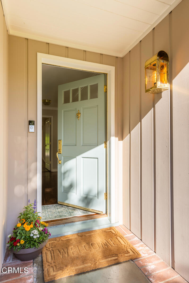 Sitting at the end of a quiet cul-de-sac in the coveted Descanso area of La Canada-Flintridge, is a gracious 1949 home that sits on a 12,190 square foot flat lot. The home has 2978 square feet of living space with 3 bedrooms, 3 baths, 3 fireplaces, formal dining and living rooms, breakfast area, a walk-in pantry, large laundry room and a light-filled family room with fireplace. The primary suite has its own fireplace, a large walk-in closet (along with a second closet), two sitting areas and an additional room that could be used as an office, gym, craft room, or extra storage -- your choice. The primary bedroom, family room and kitchen all open to a serene, fenced backyard with a large brick patio and glimmering pool making this property an entertainer's dream. The meticulously maintained home has original hardwood floors, along with plank flooring in the family room, kitchen, laundry and 2 of the baths. You'll find plantation shutters, a large laundry room, a 2 car garage with a separate workroom, central A/C and of course -- GREAT La Canada schools.